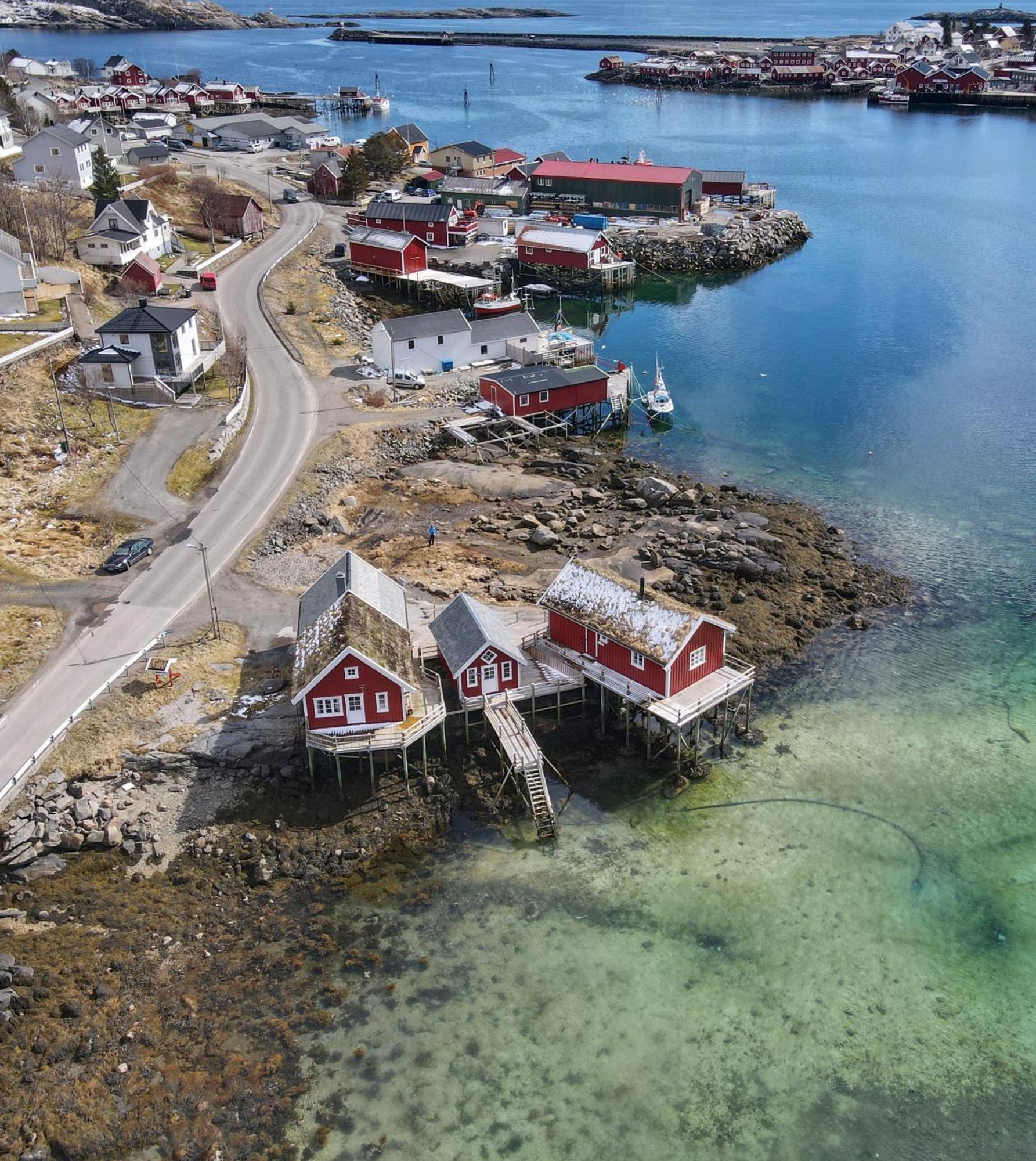 Valen Cabins In 레이네 외부 사진
